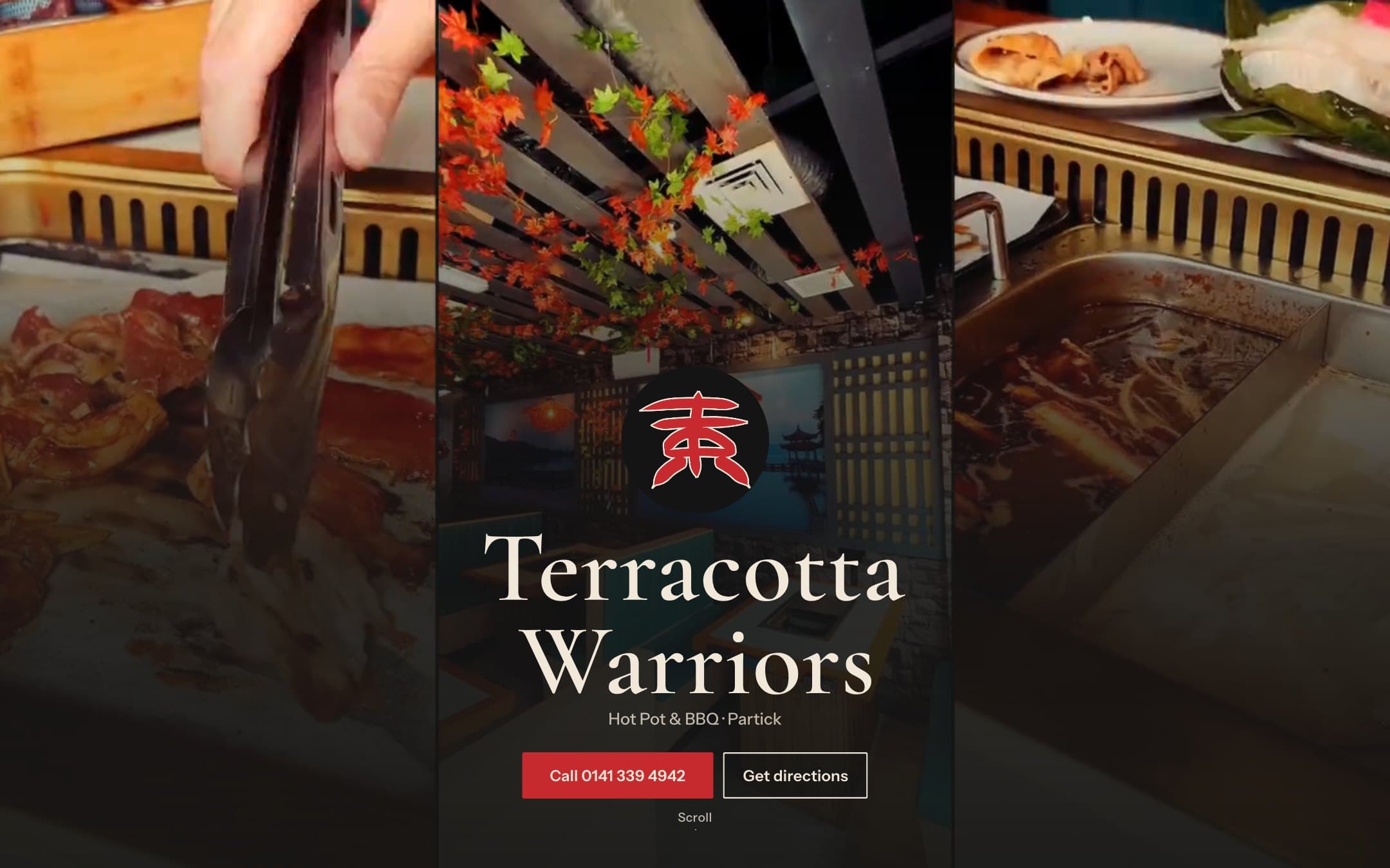 Terracotta Warriors on a desktop screen